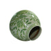 Legend of Asia Home Decor Barclay Butera Couture Moss Green Porcelain Mandarin Pot Floral Bird Motif