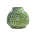 Legend of Asia Home Decor Barclay Butera Couture Moss Green Porcelain Mandarin Pot Floral Bird Motif