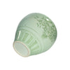 Legend of Asia Home Decor Barclay Butera Couture Moss Green Porcelain Open Top Jar English Garden