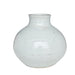 Legend of Asia Home Decor Barclay Butera Couture Organic White Porcelain Apple Jar