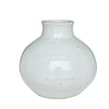 Legend of Asia Home Decor Barclay Butera Couture Organic White Porcelain Apple Jar
