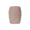 Legend of Asia Home Decor Barclay Butera Couture Soft Pink Porcelain Garden Stool Twisted Lotus