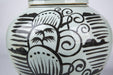 Legend of Asia Home Decor Black Breeze Lion Head Lidded Jar