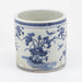 Legend of Asia Home Decor Blue And White Spring Blosoom Cache Pot