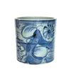 Legend of Asia Home Decor Blue & White Daisy Flower Orchid Pot