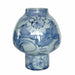 Legend of Asia Home Decor Blue & White Hana Silla Flower Lantern Vase