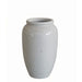 Legend of Asia Home Decor Corfu White Porcelain Vase Short