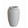Legend of Asia Home Decor Corfu White Porcelain Vase Short