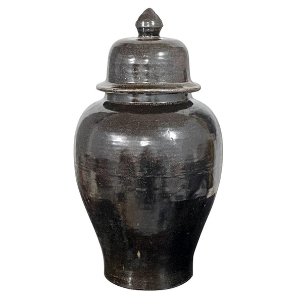 Legend of Asia Home Decor Elbony Hans Porcelain Temple Jar Large