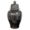 Legend of Asia Home Decor Elbony Hans Porcelain Temple Jar Large