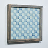 Legend of Asia Home Decor Hand Painted Blue & White Porcelain Tile Chess Board - Framed /12F02A