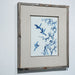 Legend of Asia Home Decor Hand Painted Blue & White Porcelain Tile Messenger of Spring - Framed /24F02