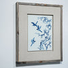 Legend of Asia Home Decor Hand Painted Blue & White Porcelain Tile Messenger of Spring - Framed /24F02