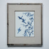 Legend of Asia Home Decor Hand Painted Blue & White Porcelain Tile Messenger of Spring - Framed /24F02