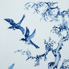 Legend of Asia Home Decor Hand Painted Blue & White Porcelain Tile Messenger of Spring - Framed /24F02