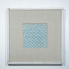 Legend of Asia Home Decor Hand Painted Blue & White Porcelain Tile Whisper Waves - Framed /12F01