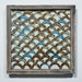 Legend of Asia Home Decor Hand Painted Brown & White Porcelain Tile Dragon Scale - Framed /12F02A