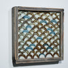 Legend of Asia Home Decor Hand Painted Brown & White Porcelain Tile Dragon Scale - Framed /12F02A