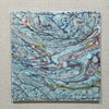 Legend of Asia Home Decor Handmade Porcelain Tile Reaction Glaze Desert Mirage - Acrylic Shadow Box /8S09