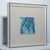 Legend of Asia Home Decor Handmade Porcelain Tile Reaction Glaze Mistic Ocean - Acrylic Shadow Box /8S09