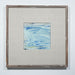 Legend of Asia Home Decor Handmade Porcelain Tile Reaction Glaze Mistic Ocean - Framed /12F02