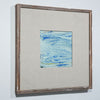 Legend of Asia Home Decor Handmade Porcelain Tile Reaction Glaze Mistic Ocean - Framed /12F02
