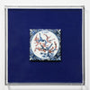 Legend of Asia Home Decor Handpainted Antique Reproduction Porcelain Tile Maggapie Cherry Blowssom - Acrylic Shadow Box /S06