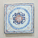 Legend of Asia Home Decor Handpainted Antique Reproduction Porcelain Tile Tibetan Dharma Wheel - Acrylic Shadow Box /S07