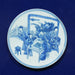 Legend of Asia Home Decor Handpainted Blue & White Porcelain Coaster Chess Game - Acrylic Shadow Box /S55