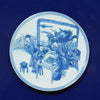 Legend of Asia Home Decor Handpainted Blue & White Porcelain Coaster Chess Game - Acrylic Shadow Box /S55