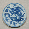 Legend of Asia Home Decor Handpainted Blue & White Porcelain Coaster Dragon - Acrylic Shadow Box /S59