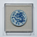 Legend of Asia Home Decor Handpainted Blue & White Porcelain Coaster Dragon - Acrylic Shadow Box /S59