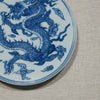 Legend of Asia Home Decor Handpainted Blue & White Porcelain Coaster Dragon - Acrylic Shadow Box /S59