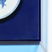 Legend of Asia Home Decor Handpainted Blue & White Porcelain Coaster God of Longevity - Acrylic Shadow Box /S55
