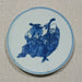 Legend of Asia Home Decor Handpainted Blue & White Porcelain Coaster God of Longevity - Acrylic Shadow Box /S59