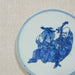 Legend of Asia Home Decor Handpainted Blue & White Porcelain Coaster God of Longevity - Acrylic Shadow Box /S59