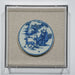 Legend of Asia Home Decor Handpainted Blue & White Porcelain Coaster God of Prosperity - Acrylic Shadow Box /S59