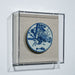 Legend of Asia Home Decor Handpainted Blue & White Porcelain Coaster Knight Han - Acrylic Shadow Box /S59