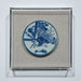Legend of Asia Home Decor Handpainted Blue & White Porcelain Coaster Knight Han - Acrylic Shadow Box /S59