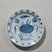 Legend of Asia Home Decor Handpainted Blue & White Porcelain Flower Plates Set of 3 - Acrylic Shadow Box /S09