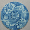 Legend of Asia Home Decor Handpainted Blue & White Porcelain Tile Silla Flower Round - Acrylic Shadow Box /S09