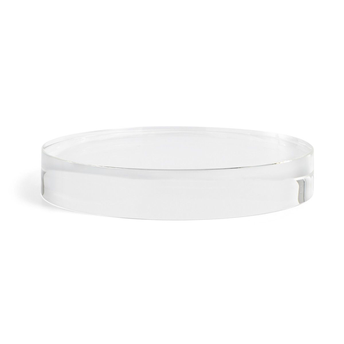 Legend of Asia Home Legend of Asia Acrylic Round Base 12 In Dia x 1 In H
