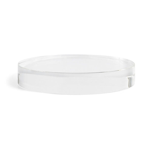 Legend of Asia Home Legend of Asia Acrylic Round Base 12 In Dia x 1 In H