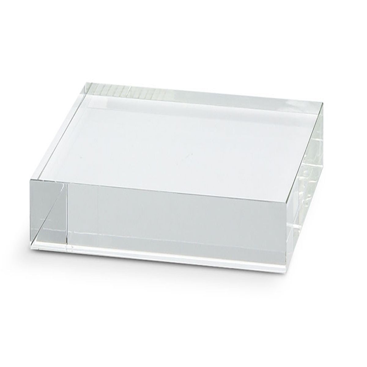 Legend of Asia Home Legend of Asia Acrylic Square Base 10 in Dia 2 in H