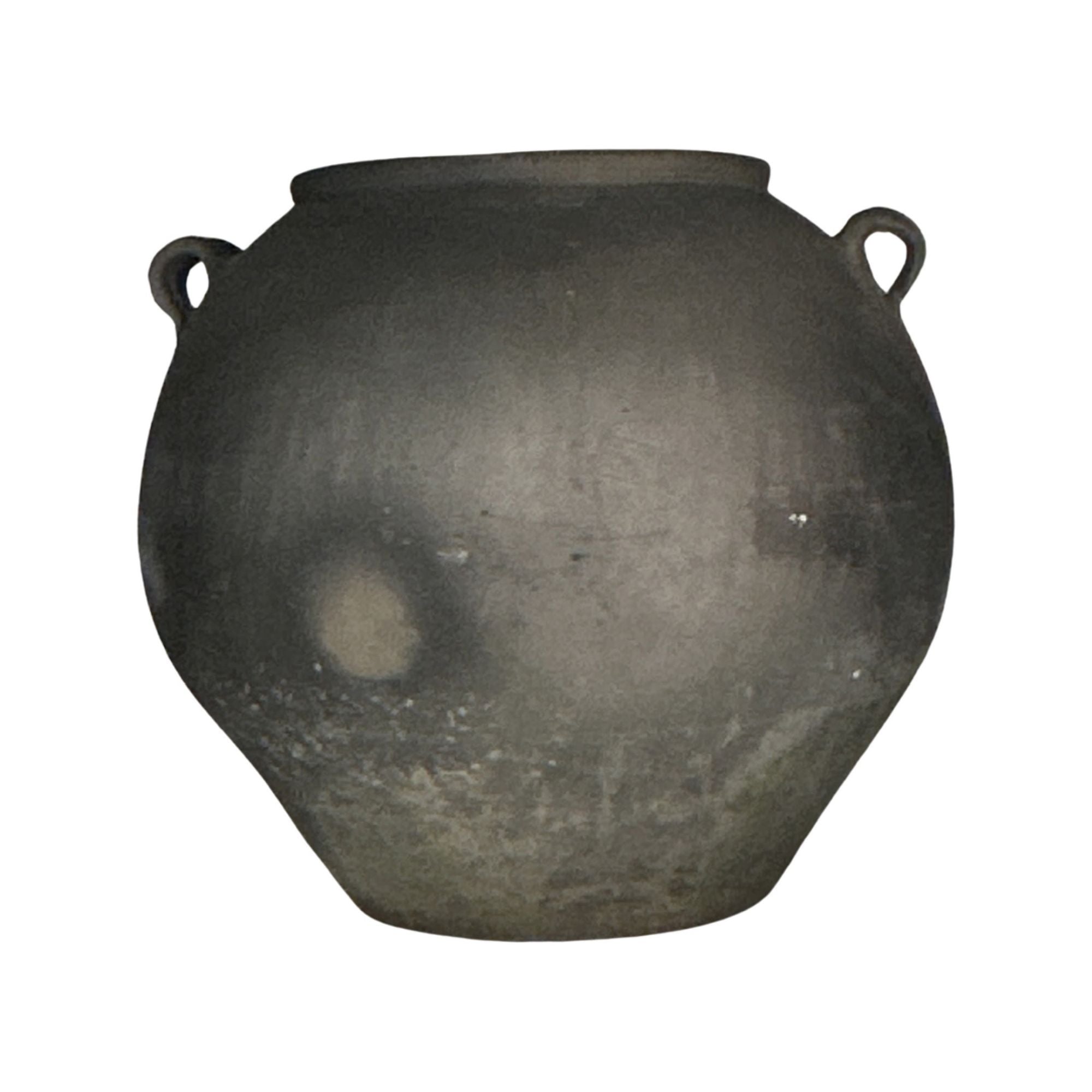 Legend of Asia Home Legend of Asia Antique Apple Shape Jar Wih Handles