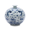 Legend of Asia Home Legend of Asia B&W Fish Pomegranate Vase