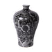 Legend of Asia Home Decor Legend of Asia Black Dragon Prunus Vase