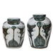 Legend of Asia Home Decor Legend of Asia Blue And White Abstract Painting Jar - Small