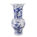 Legend of Asia Home Decor Legend of Asia Blue And White Blossom Morning Glory Vase