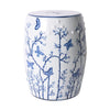 Legend of Asia Home Legend of Asia Blue and White Butterfly Plum Garden Stool